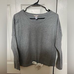 Luxury Loungewear Brand Eberjey: Gray Long Sleeve Top